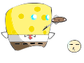 Making kawaii patties.