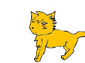 Gold the cat run cycle