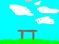 falling burger