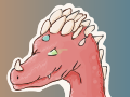 WHOOO a dragon !!