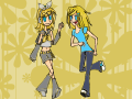 Alex and Rin Kagamine :D