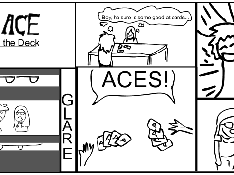 Crappily done comic strip