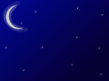 Simple night sky prop