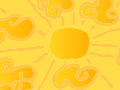 Asian Sun Background Prop