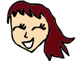 Manga girl pestañeando