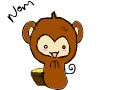 Nom Nom monkey :L
