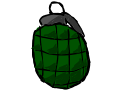Cartoon Grenade Prop