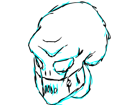 alien face part