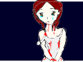 Confused and sad little vampire