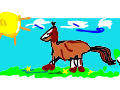 Poor babypickles farted by a fartinghorse lol