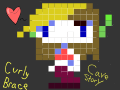 Curly Brace Sprite from "Cave Story"