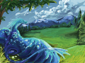 Blue dragon